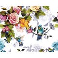 Ohpopsi Ohpopsi WALS0289 Hummingbird Garden Wall Mural WALS0289